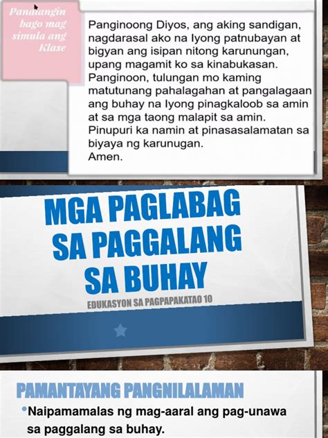 PAGLABAG: Tagalog.